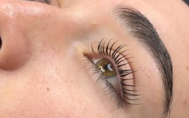 Resultado de Lifting Coreano de pestañas y cejas — seminario en la Academia de Belleza Jireh